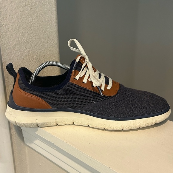 Cole Haan (Mens 10) Zerogrand Generation Stitchlite Lace Up Shoes Gray Knit Used - Picture 5 of 9